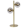 Stolová lampa Lise, brúsená zlatá