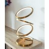 Stolová lampa Jaimin, brúsené zlato