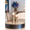 Stolová lampa Jaimin, brúsené zlato