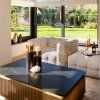 Konferenčný stolík Ironville zlatý