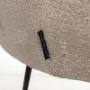 Jedálenská stolička Ruby taupe chenille
