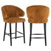 Barová stolička Indigo starozlatá trojuholníková