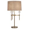 Stolová lampa Josie, brúsená zlatá