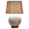 Stolová lampa Jamie biela