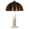 Stolová lampa Jara, brúsená zlatá