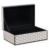 Úložný box Feliz čierno-biely veľký