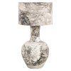 Stolová lampa Cecile čierna/biela