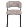 Jedálenská stolička Zeno earth tweed