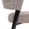 Jedálenská stolička Zeno earth tweed