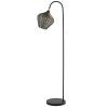 Stojaca lampa 35x30x160 cm ALVARO antický bronz + matná čierna