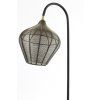 Stojaca lampa 35x30x160 cm ALVARO antický bronz + matná čierna