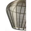 Stojaca lampa 35x30x160 cm ALVARO antický bronz + matná čierna