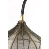 Stojaca lampa 35x30x160 cm ALVARO antický bronz + matná čierna