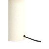 Stolová lampa Ø26x40 cm YEBRI matná krémová
