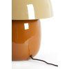 Stolová lampa Ø30x34 cm MIMOSA piesková+hnedá