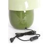 Stolová lampa Ø30x34 cm MIMOSA olivovozelená+svetlozelená