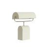 Stolová lampa 35x15,5x38 cm CARDONA krémová+nikel saténová