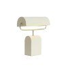 Stolová lampa 35x15,5x38 cm CARDONA krémová+nikel saténová