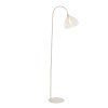 Stojaca lampa 47x28x160 cm BISHO sklo číre+krémové