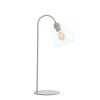 Stolová lampa 31,5x20x61 cm BISHO sklo číre+krémové