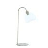 Stolová lampa 31,5x20x61 cm BISHO sklo číre+krémové